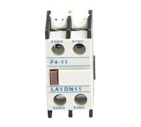 Besttoolifes Blocco ausiliario per CJX2, LADN11 compatibile 1NO 1NC Accessorio elettrico, Modulo aggiuntivo contattore AC, Assemblaggio tipo blocco con fiamma