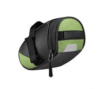 Besttoolifes Borsa da sella per bicicletta, 18 x 9 cm, in tessuto impermeabile, per mountain bike e bici da strada, con design aerodinamico, grande capacità, compatibile con tutti i prodotti