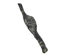 Besttoolifes Borsa pieghevole per attrezzatura da pesca con organizer per mulinelli, impermeabile, in poliestere ripstop, per riporre attrezzi da 120/140/160 cm, custodia mimetica per pescatori (120