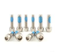 Besttoolifes Bullone per manubrio per bici da strada, M5/M6 20 mm per testa Torx per vite a stelo, fissaggio per manubrio in acciaio inossidabile 304, compatibile con la maggior parte dei manubri