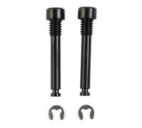 Besttoolifes Bulloni filettati per freno a disco MTB e inserti per perni compatibili con sistemi Sram, viti in lega per biciclette, 2-4N.M per specifiche di coppia, disponibili multipli (nero)