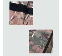 Besttoolifes Camouflage A, ghette da esterno per escursionismo, neve e alpinismo, a prova di morso, tomaia in nylon a 3 strati e inferiore in pelle bovina 500D, coprigambe antivento e resistenti ai