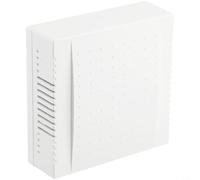 Besttoolifes Campanello per porta PC ignifugo 220V AC Wired Chime, con suono chiaro, per casa ufficio villa hotel, 108 x 108 x 36 mm