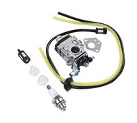 Besttoolifes Carburatore per decespugliatore multitool 5 in 1, compatibile con modelli 40cc e 52cc, realizzato in lega di zinco, pezzo di ricambio abbinato