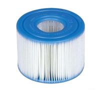 Besttoolifes Cartuccia filtro per piscina Intex S1 29011E compatibile con sistema di pompaggio per piscina, elemento filtrante di ricambio, diametro esterno 108 mm, altezza 74 mm