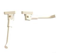 Besttoolifes Cavalletto per scooter elettrico bianco per Xiaomi Mi 1S e modelli Pro - Supporto per piede in metallo per accessori per scooter da esterno