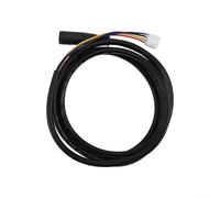 Besttoolifes Cavo dati di alimentazione con connettore impermeabile M8, guscio in plastica duratura, compatibile con modelli /1s/pro da 124 cm, scooter elettrico e comunicazione (nero)