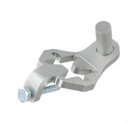 Besttoolifes Cerniera per cancello a T, struttura in lega di acciaio per cerniere da 5/8" o 3/4", adatta per giardino, fattoria, patio