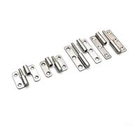 Besttoolifes Cerniera staccabile per applicazioni di sollevamento della porta, cerniera in acciaio inox, spessore 2 mm, mano sinistra, dimensioni 3,8 cm/5,1 cm/6,3 cm/7,6 cm, compatibile con armadio e