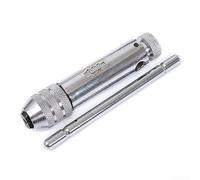 Besttoolifes Chiave a cricchetto regolabile per rubinetto M8 e M5 per M12, maniglia a T scorrevole con struttura in acciaio al carbonio per spazi ristretti (M5-12)