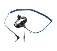 Besttoolifes Cinturino da polso antistatico per riparazione elettronica, ESD Messa a terra con bracciale regolabile e filo a spirale da 2 m, compatibile con PC, Sensitive