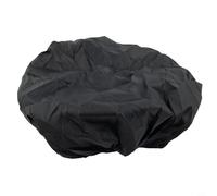 Besttoolifes Copertura impermeabile per la maggior parte dei cestini della bicicletta, copertura antipioggia per bicicletta con collare elastico, adatta a 45 x 35 x 25 cm, con protezione per sella,