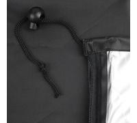 Besttoolifes Copertura per ombrellone da esterno, tessuto Oxford 420D, antivento, con coulisse e protezione UV, si adatta alla maggior parte degli ombrelli a sbalzo e diritti (240 x 57 x 57 cm)