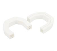 Besttoolifes Copertura protettiva in nitrile per gancio di traino anteriore compatibile con Dodge per RAM 1500 2019-2024, elegante protezione rossa bianca blu per gancio interno rimorchio, protezione