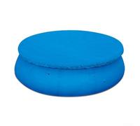 Besttoolifes Copertura rotonda per piscina, tessuto in polietilene, impermeabile e resistente ai detriti, aderente per piscine gonfiabili familiari da 1,8 m, 2,2 m, 3,5 m, pieghevole