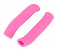 Besttoolifes Coperture protettive in silicone per leva del freno, antiscivolo, resistenti, facili da usare, impugnatura comoda, con riduzione della pressione delle dita, freno e maniglia (rosa)