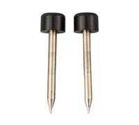 Besttoolifes Coppia di aste per elettrodi in fibra ottica, compatibili con Ifs-15 Ifs-15h Ifs-10, vista 3 o 5 o 7, struttura in acciaio con cappuccio resistente al calore per ottica