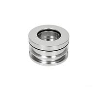 Besttoolifes Cuffia pieghevole per bicicletta, 44 mm x 28,6 mm | Lega di alluminio, doppio cuscinetto, lavorazione CNC per una sterzata regolare, protezione antipolvere sigillata