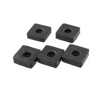 Besttoolifes Cuscinetti ammortizzanti in gomma per attrezzature fitness, Cuscinetti antivibrazione per attrezzature da ginnastica, Pad antiscivolo per attrezzature da ginnastica, Paraurti in gomma per