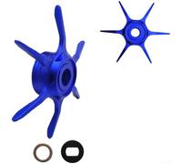 Besttoolifes Deep Blue, Metal Star Drag Knob Ricambio per mulinelli Daiwa Baitcasting - Chiave di trascinamento a stella in lega di alluminio leggera da 6,3 g compatibile con parti di mulinelli da
