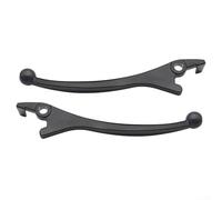 Besttoolifes Efficienti leve freno a mano per moto, coppia sinistra e destra, materiale in alluminio (bianco L + R)