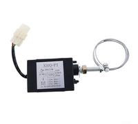 Besttoolifes Elettrovalvola elettromagnetica da 12 V per attuatore di arresto motore XHQ-PT, solenoide di controllo dell'acceleratore elettrico, valvola di arresto del motore, industriale 12 V