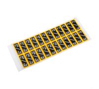 Besttoolifes Etichette per pila di pesi per accessori per macchine da palestra, adesivi a blocchi ponderati per attrezzature per l'allenamento della forza, adesivi di identificazione della macchina da