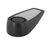 Besttoolifes Fermaporta con allarme di sicurezza da 130 dB, porta portatile per camera da letto, viaggi, appartamento e dormitorio (nero)