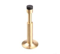 Besttoolifes Fermaporta idraulico silenzioso in rame puro con punzonatura, installazione per protezione della maniglia della porta e prevenzione dei danni alle pareti (oro)