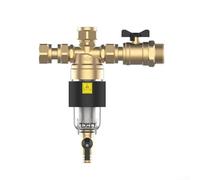 Besttoolifes Filtro magnetico filettato DN20 dello scaldabagno per le caldaie con separatore di sporcizia della maglia dell'acciaio inossidabile, rimozione della ruggine del sistema di riscaldamento