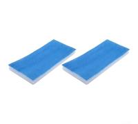 Besttoolifes Filtro per cabina spray, filtro purificatore d'aria a doppio strato in fibra di cotone, filtro portatile per cabina aerografo, adatto per cabina spray, 2 pezzi (2 pezzi)