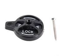 Besttoolifes Forcella manuale per interruttore tappo set di montaggio per forcelle sospensioni Lockout compatibile Having/xcm modelli Abs duraturo medio leggero 10 g (nero)