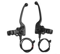 Besttoolifes Foro per leve del freno elettrico per componenti meccanici in alluminio durevole Plus costruzione con pulsante parcheggio specchietto retrovisore in lega per compatibile