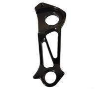 Besttoolifes Gancio deragliatore posteriore per bici per Wilier, adattatore per abbandono per bicicletta in lega di alluminio CNC per montaggio su asse, nero, 72,5 x 28 x 16 mm, compatibile con telai