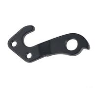 Besttoolifes Gancio per deragliatore posteriore 322175 con bulloni Coda in acciaio nero per bici Ricambio Gancio posteriore Adattatore per Mech Gear Mech e allineamento