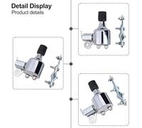 Besttoolifes Generatore dinamo 12 v 6 w attrito per faro e coda staffa uscita CA alimentato luce di montaggio compatibile avendo con Mountain Plus Road Cycling Safety