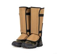 Besttoolifes Ghette impermeabili per escursionismo, in nylon Oxford 500D, regolabili, per caccia, campeggio, alpinismo, protezione per tutte le stagioni, colore: arancione