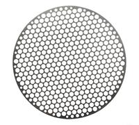 Besttoolifes Griglia rotonda per barbecue, rete di ricambio in acciaio inox, griglia di cottura a vapore multi-dimensione, riutilizzabile, per griglia di raffreddamento e picnic (26 cm)