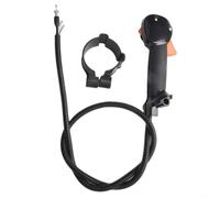 Besttoolifes Gruppo leva acceleratore 522519001 Ricambio per zaino serie 130 BT per soffiatori per foglie Compatibile con la parte 502237301 Maniglia di controllo in plastica resistente con staffa per