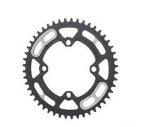 Besttoolifes Guarnitura da montagna in lega di alluminio 4452t per 8/9/10/11 componenti 104 bcd, compatibile con chiodo forato, formato non scanalato, facile da trasportare (48T)