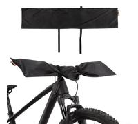 Besttoolifes H&lebar Cover per bicicletta in nylon 210D, antipolvere, per e-bike Display Phone Holder Rack Trasporto Borsa Nero 82 x 17 cm