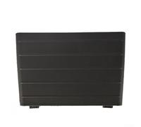 Besttoolifes Inserto per griglia paraurti anteriore per 3008 5008 2016-2019, ricambio per griglia centrale in plastica ABS, colore nero decorativo