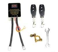 Besttoolifes Interruttore dell'isolatore di 200A 12V con telecomando per la gestione efficace del veicolo