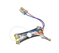 Besttoolifes Interruttore di controllo della temperatura del frigorifero KSD303A7N8 termostato di sbrinamento struttura in metallo per una regolazione del raffreddamento durevole (arancione)