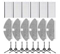 Besttoolifes Kit di accessori per aspirapolvere, per robot aspirapolvere Mova M1, Trouver M1, con spazzole laterali, filtri e panni per mocio, set di parti di ricambio (B)