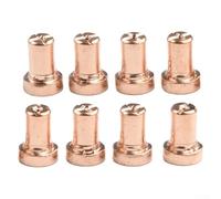 Besttoolifes Kit di consumabili per taglierina al plasma per torcia, ugello d'aria esteso per macchina CUT-40, set da 20 pezzi con coppe di protezione, elettrodi, deflettori a spirale