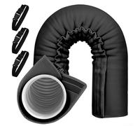 Besttoolifes Kit di copertura isolante portatile per tubi CA | Manicotto isolante per tubo AC | per condotto CA di diametro da 13,5 a 15,9 cm di diametro per il raffreddamento interno a risparmio