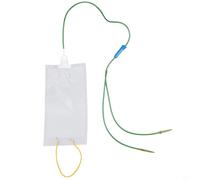 Besttoolifes Kit di irrigazione automatica a goccia, sistema di irrigazione in plastica da 3 pezzi con valvola di flusso regolabile, sacchetti antigoccia da 500 ml/1 l/2 l, per piante da interno, da