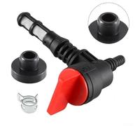 Besttoolifes Kit di manutenzione valvola di arresto carburante per Coleman e per generatori Husky, angolo di 90° con filtro e passacavo, compatibile con serbatoio in plastica