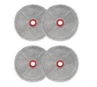 Besttoolifes Kit di panni per mocio compatibili con robot aspirapolvere LG CordZero Roboking AI, panni di ricambio in microfibra per la pulizia del pavimento (confezione da 4)